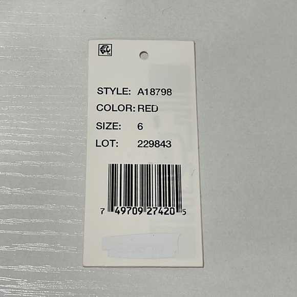 AQUA - One shoulder scuba gown size 6 (red) - Picture 2 of 11